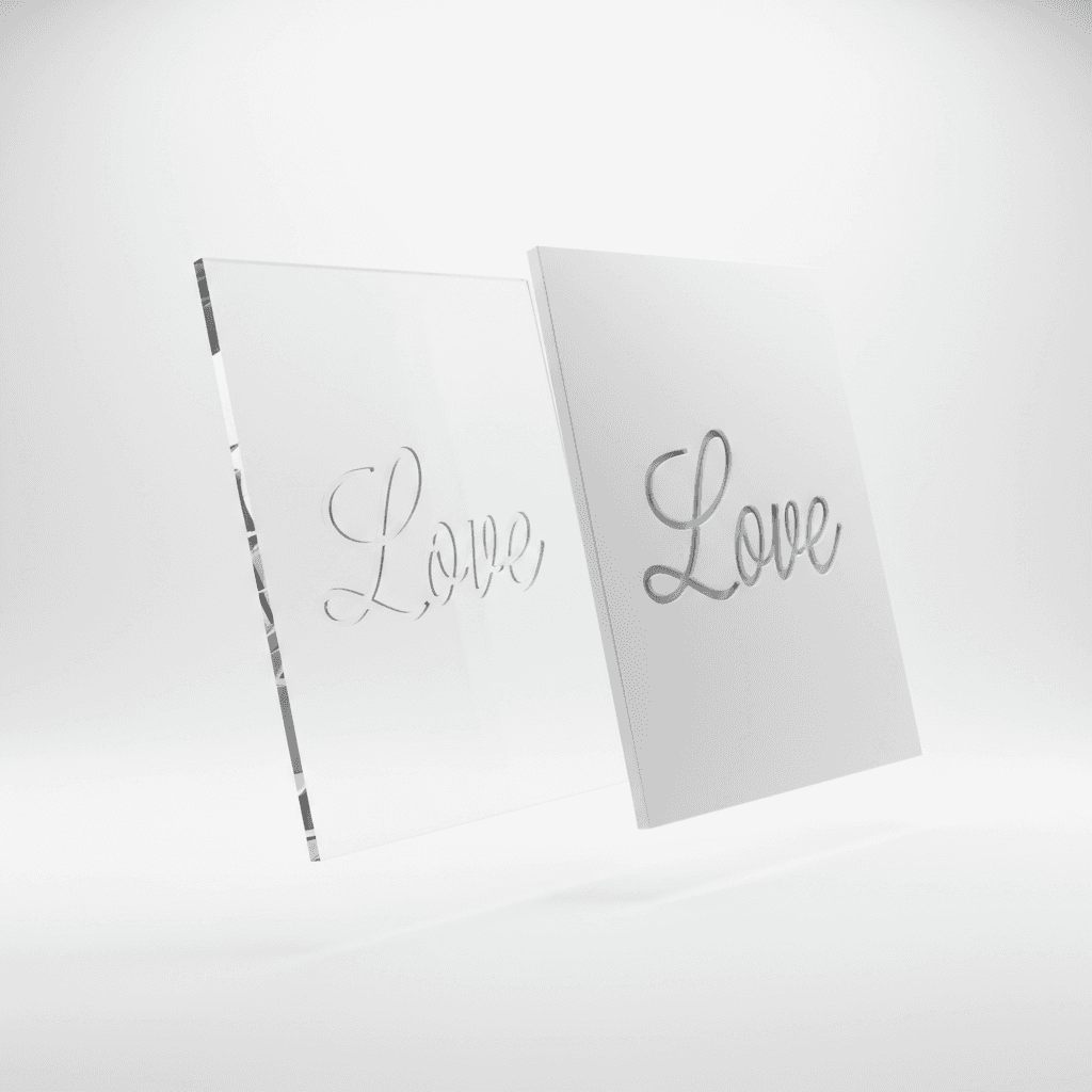 PLEXIGLASS/PVC BACKBOARD